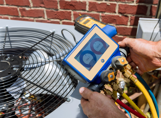 HVAC damage assessment report prepared for insurance professionals